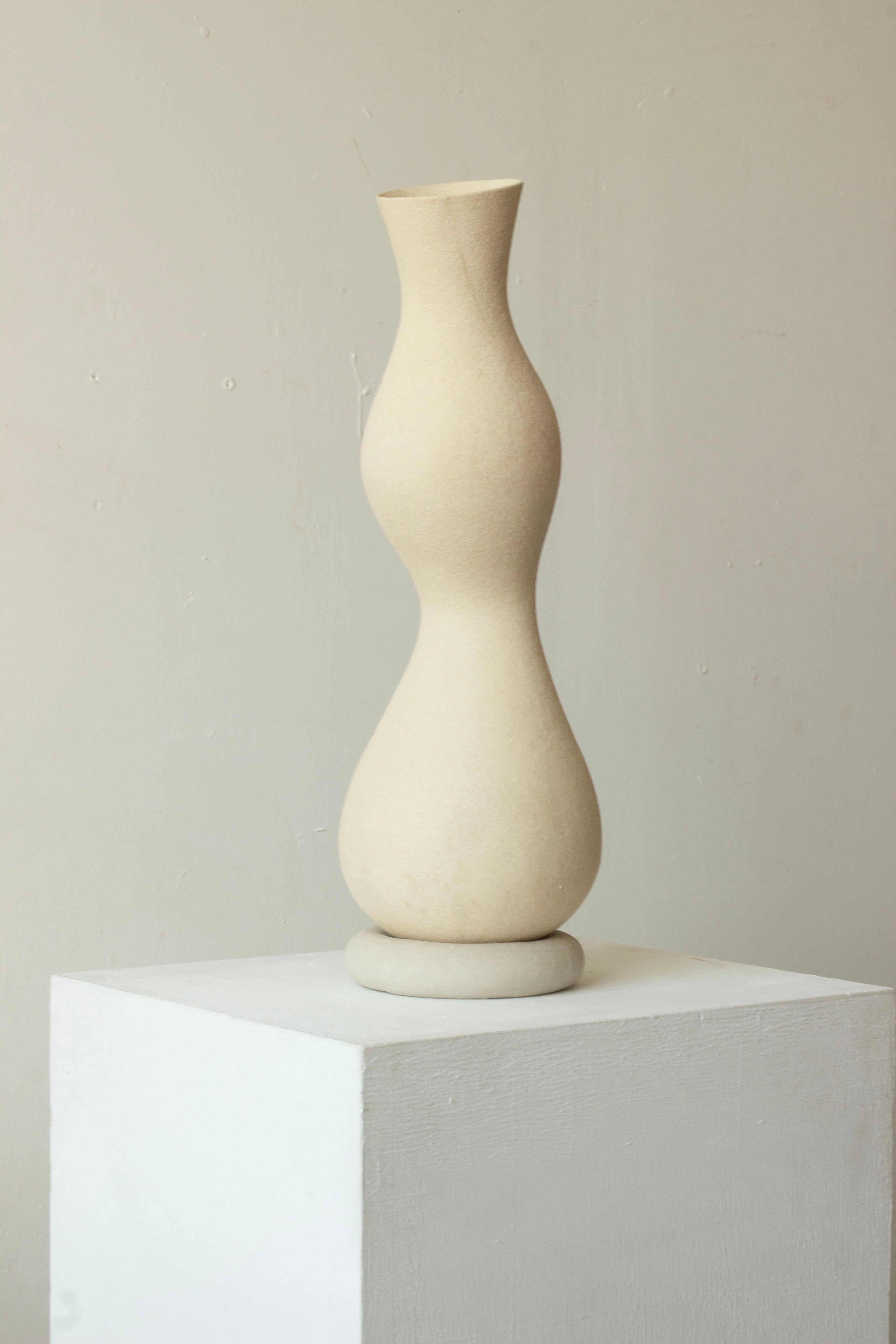 Post-Modern Woman Cracked But Healed 221 Vase by Karina Smagulova For Sale