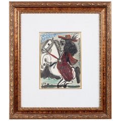 Woman on Horse Lithograph after Pablo Picasso