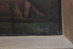 Woman Thinking, Oil on Canvas, Framed