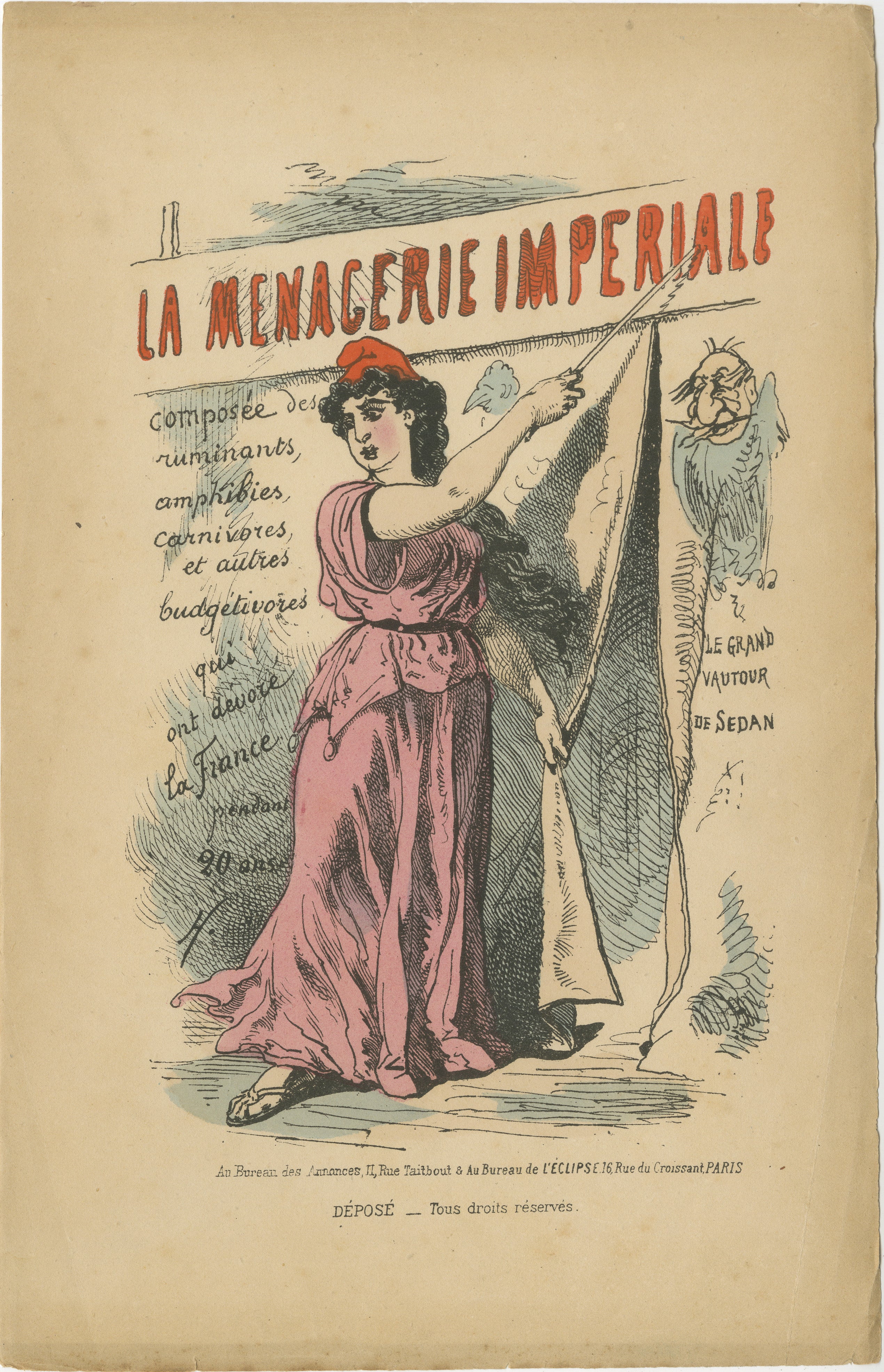 Title page for the following album:

This satirical album, 