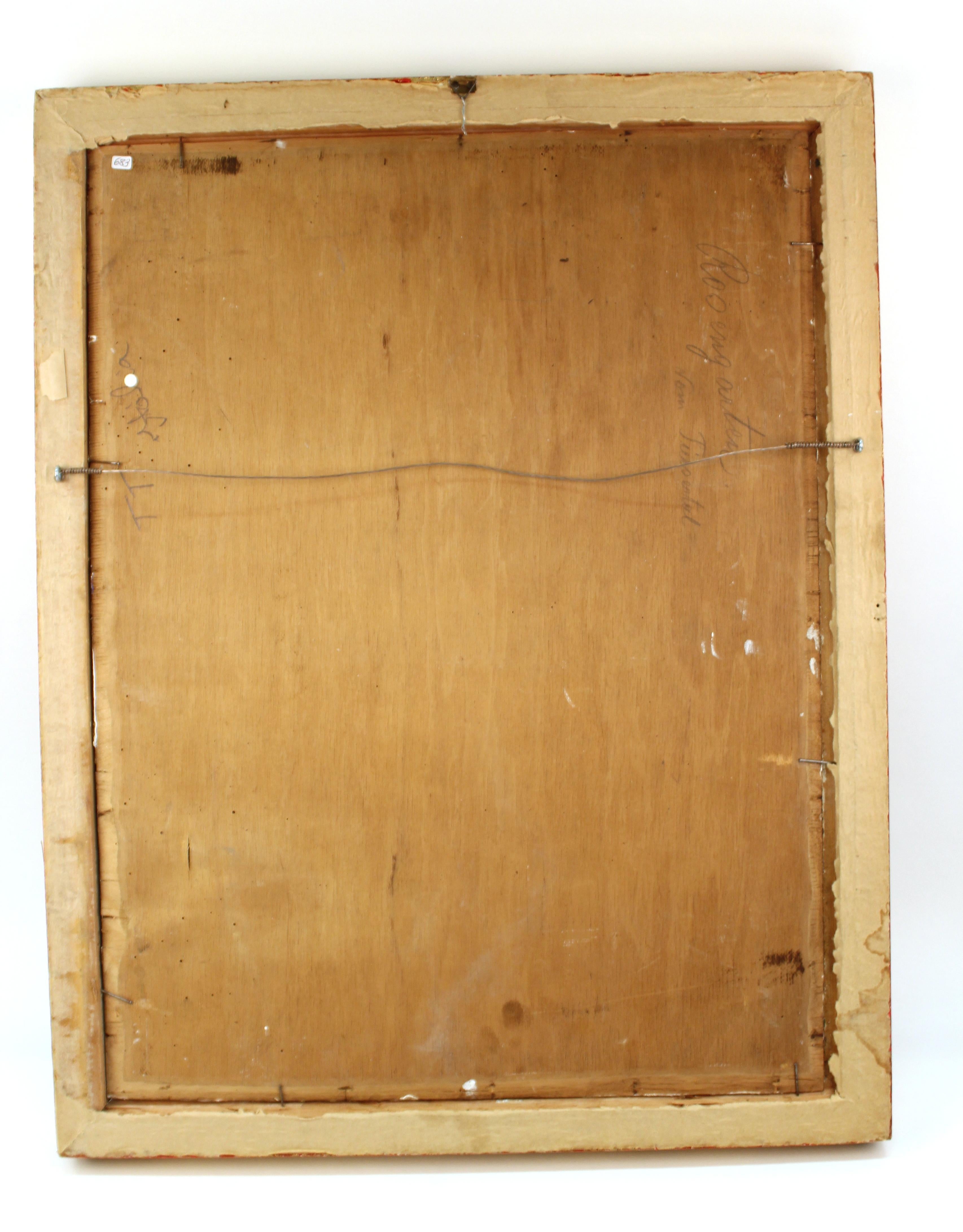 'Portrait of a Lady' Modernist Portrait Painting Attributed to Hugo Scheiber In Good Condition In Astoria, NY