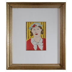 Woman with Hat Lithograph afterHenri Matisse