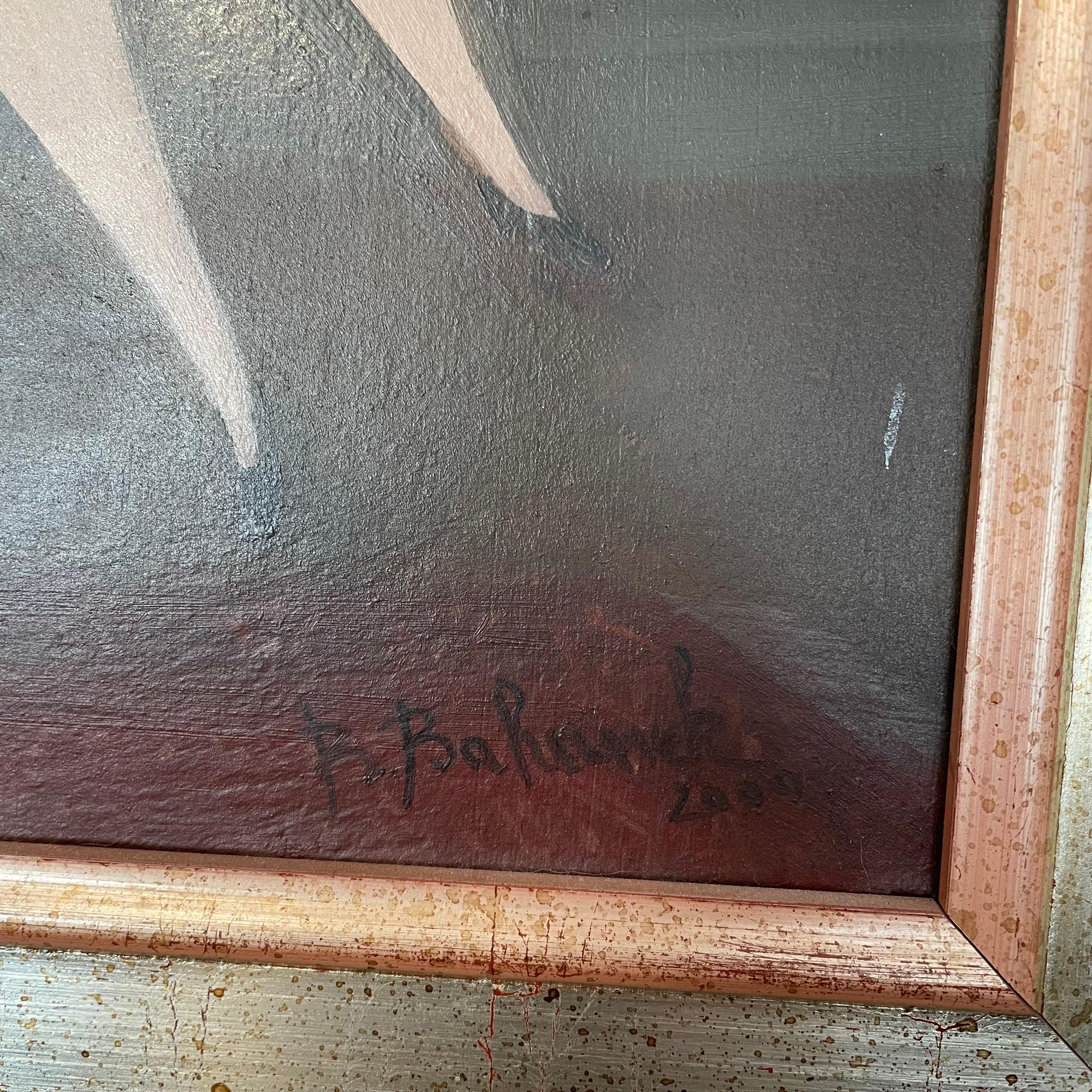Woman with Tea by Branko Bahunek In Good Condition For Sale In Richmond, VA