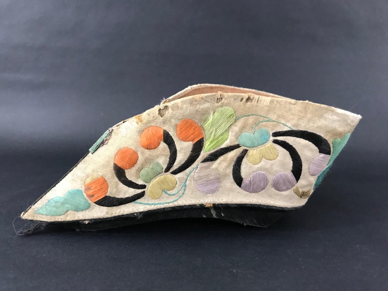 Woman's Footwear with Bandaged Feet China Circa 1900 For Sale 3