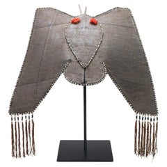 Vintage Woman's Headdress in Shape of a Butterfly, Yao People, China 