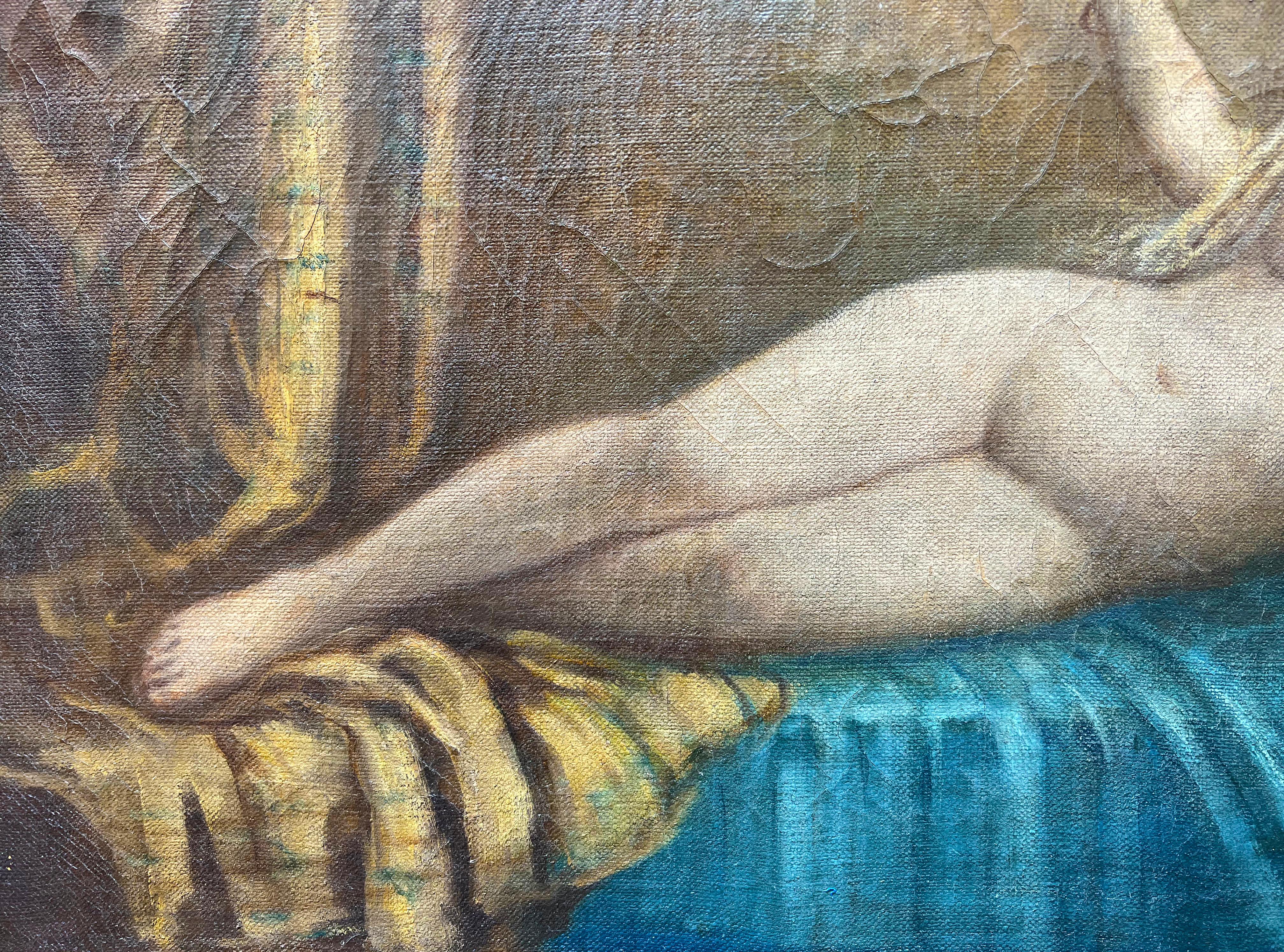 Hungarian Woman's Nude, Budapest, 1940