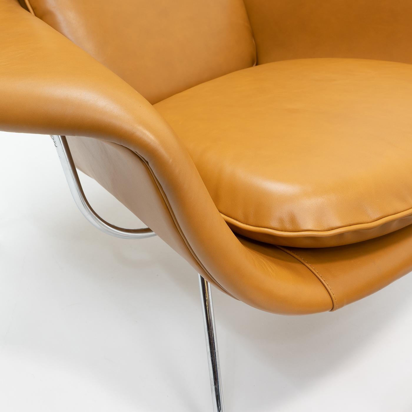 Womb Chair und Ottomane aus Womb Chair von Eero Saarinen für Knoll, 2000er Jahre im Angebot 10