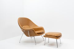 Womb Chair und Ottomane aus Womb Chair von Eero Saarinen für Knoll, 2000er Jahre
