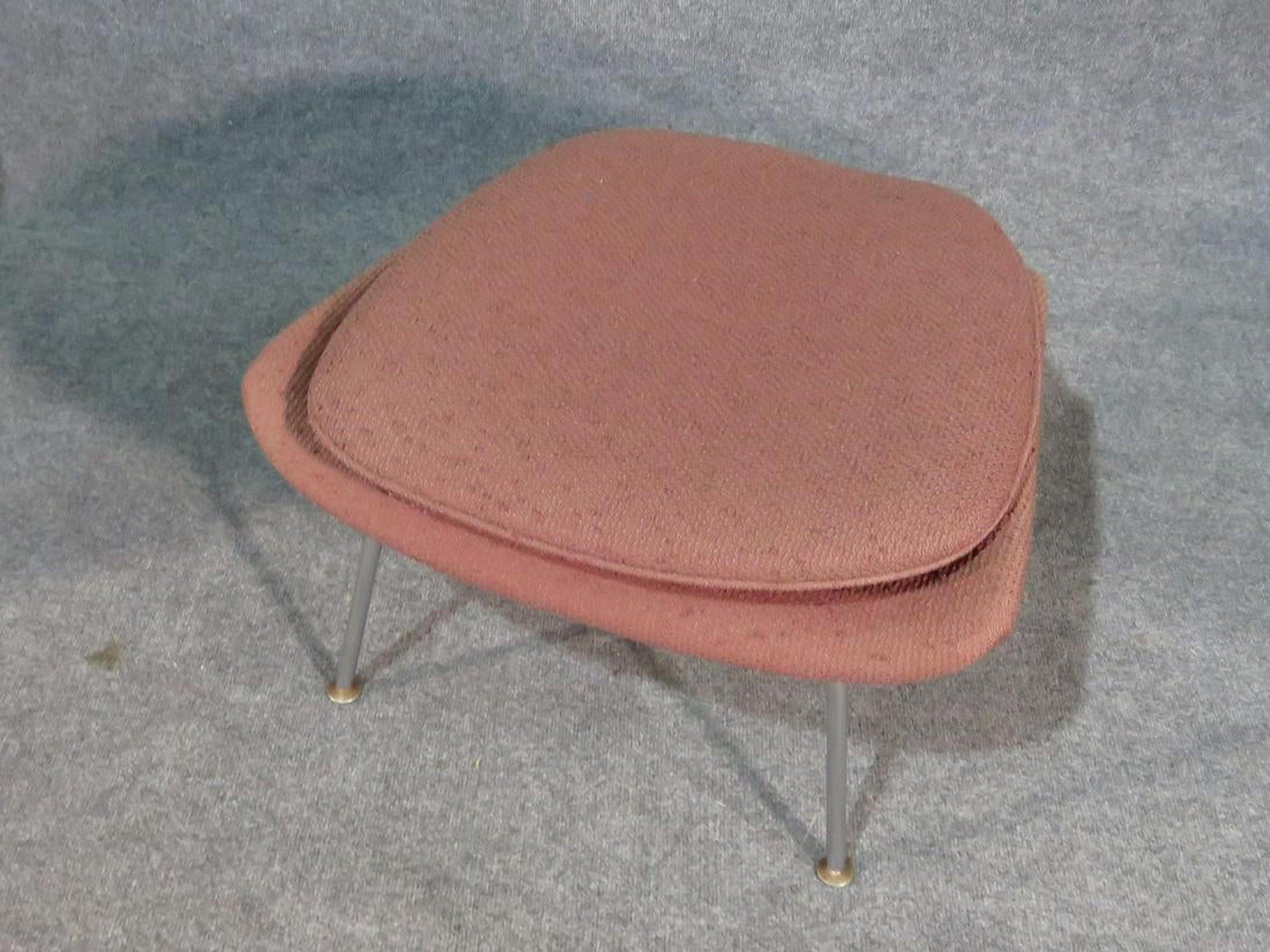 Eero Saarinen designed Womb chair and ottoman produced by Knoll.
(Please confirm item location - NY or NJ - with dealer).
  