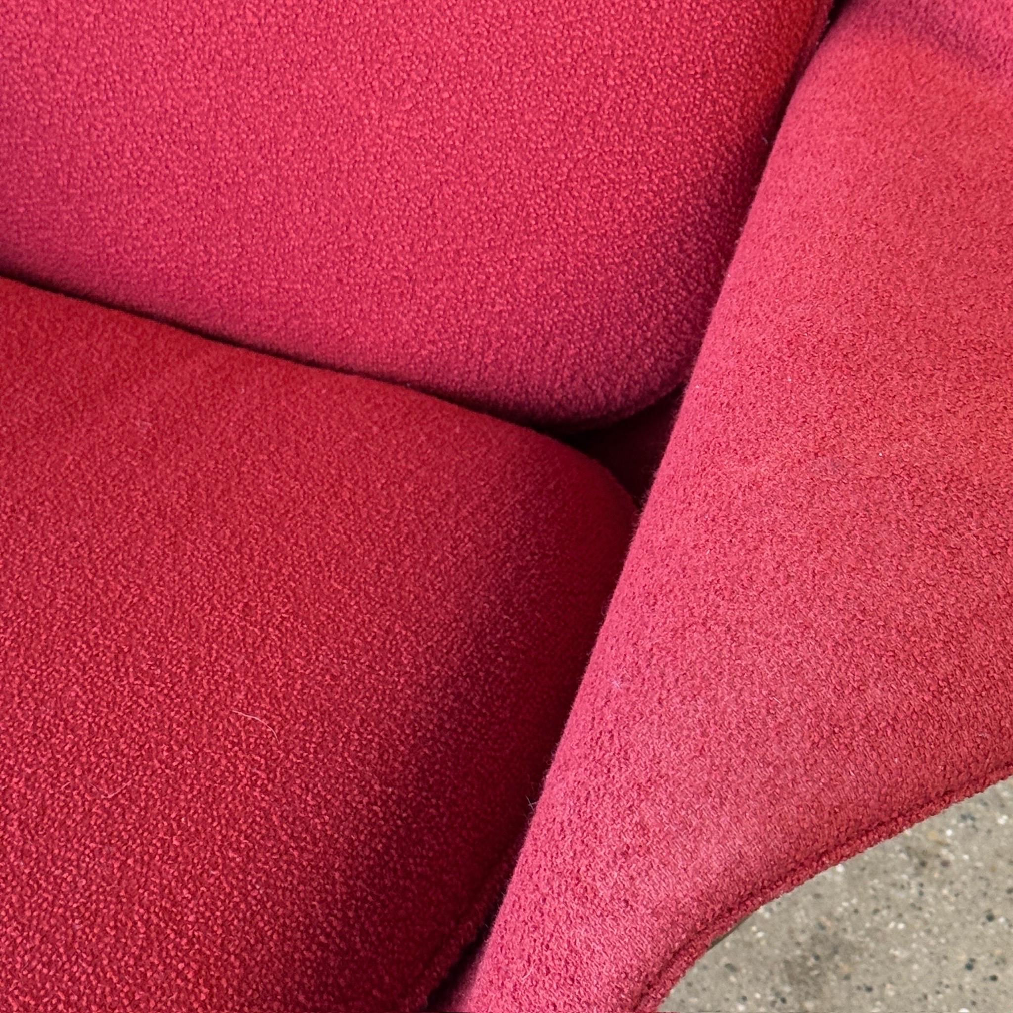 American Womb Chair + Ottoman by Eero Saarinen for Knoll