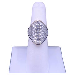 Women's 14K Yellow Gold Diamond Ring, 3.5ct VS1, Size 5.75