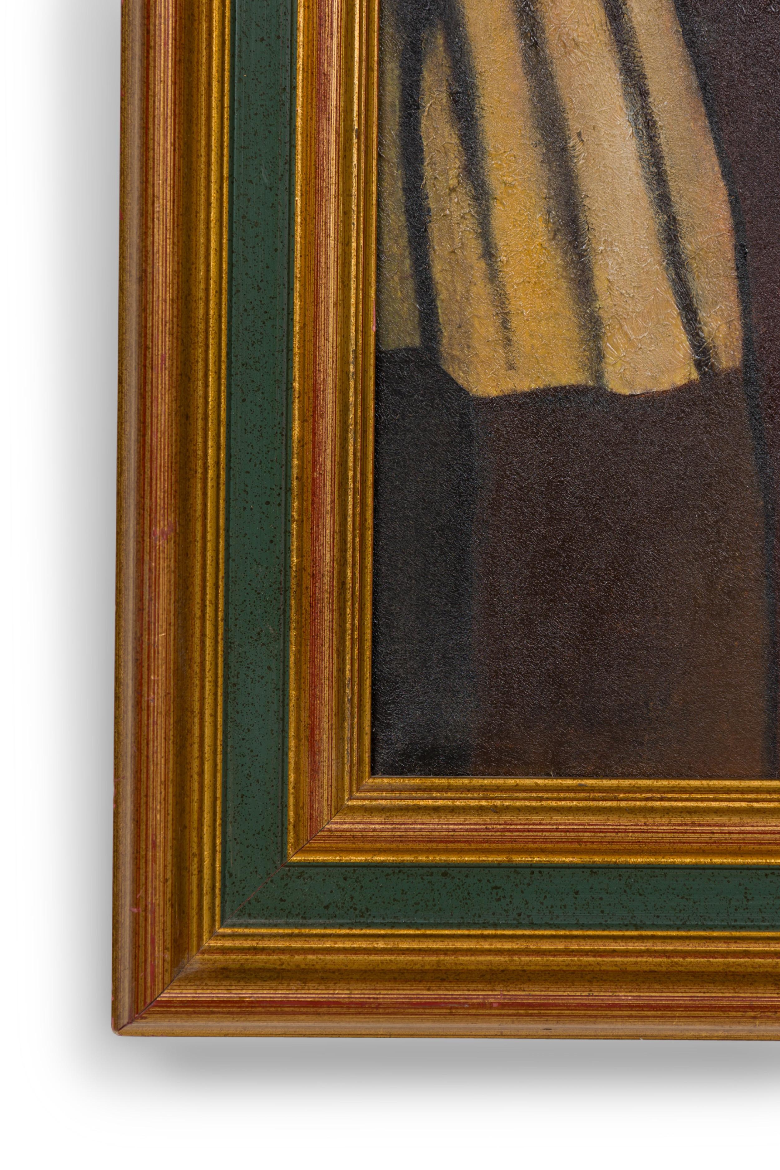 20th Century Women at a Café Painting For Sale