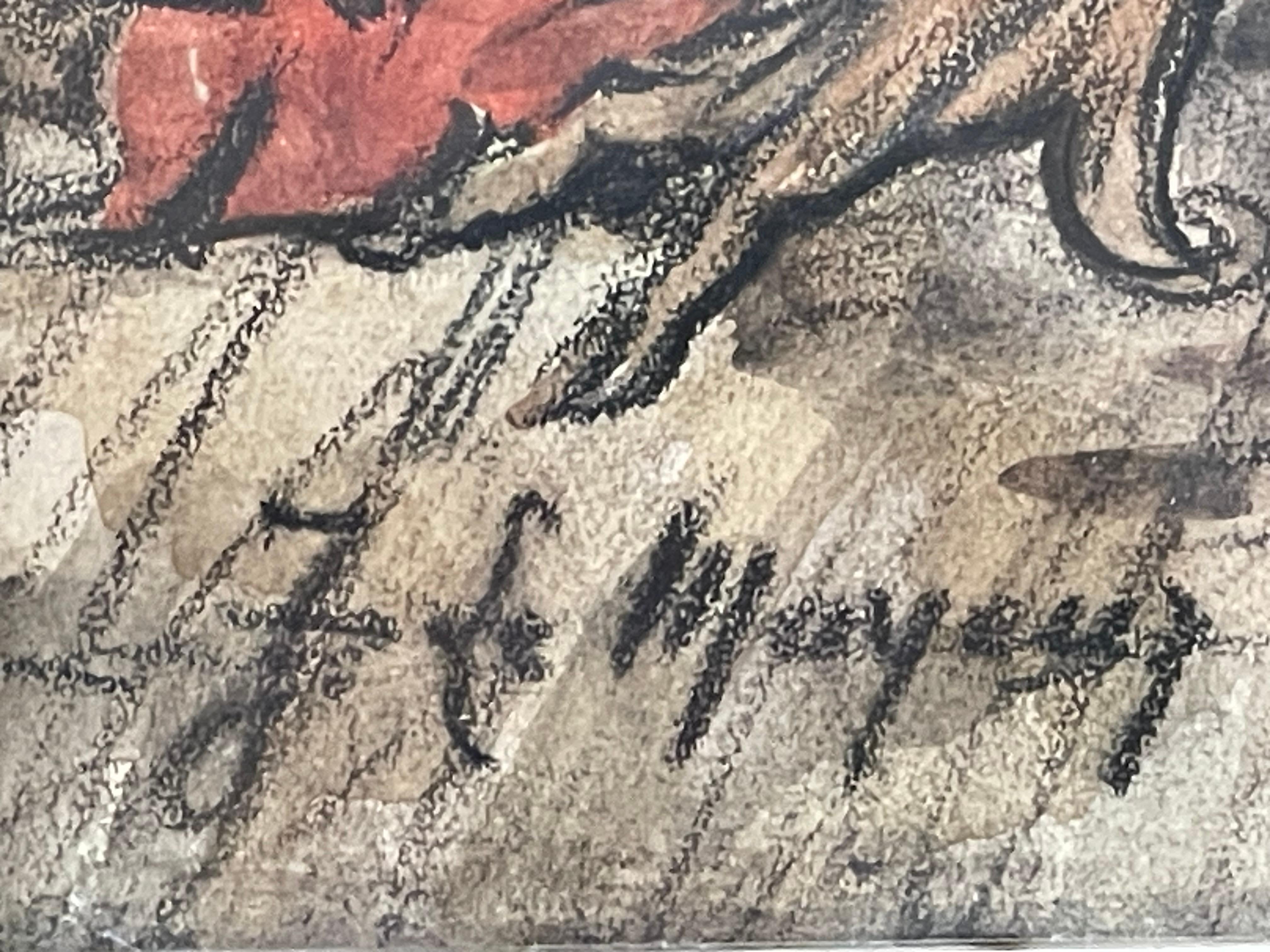Jean LE MAYEUR DE MERPRES (1880-1958), women in Bali, circa 1940 In Good Condition For Sale In Paris, FR