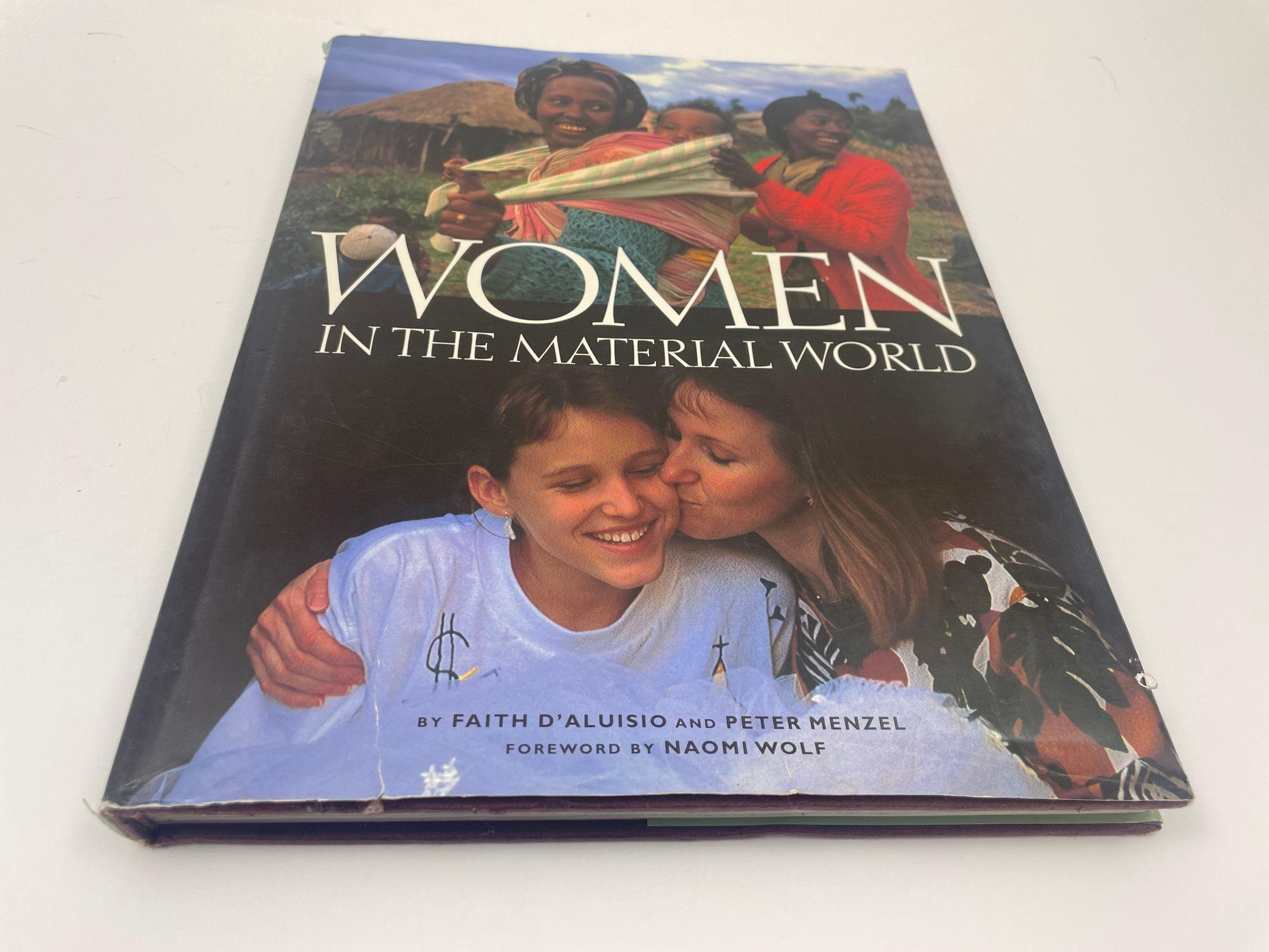 Expressionist Women In the Material World by Faith D' Aluiso and Peter Menzel Hardcover Book For Sale