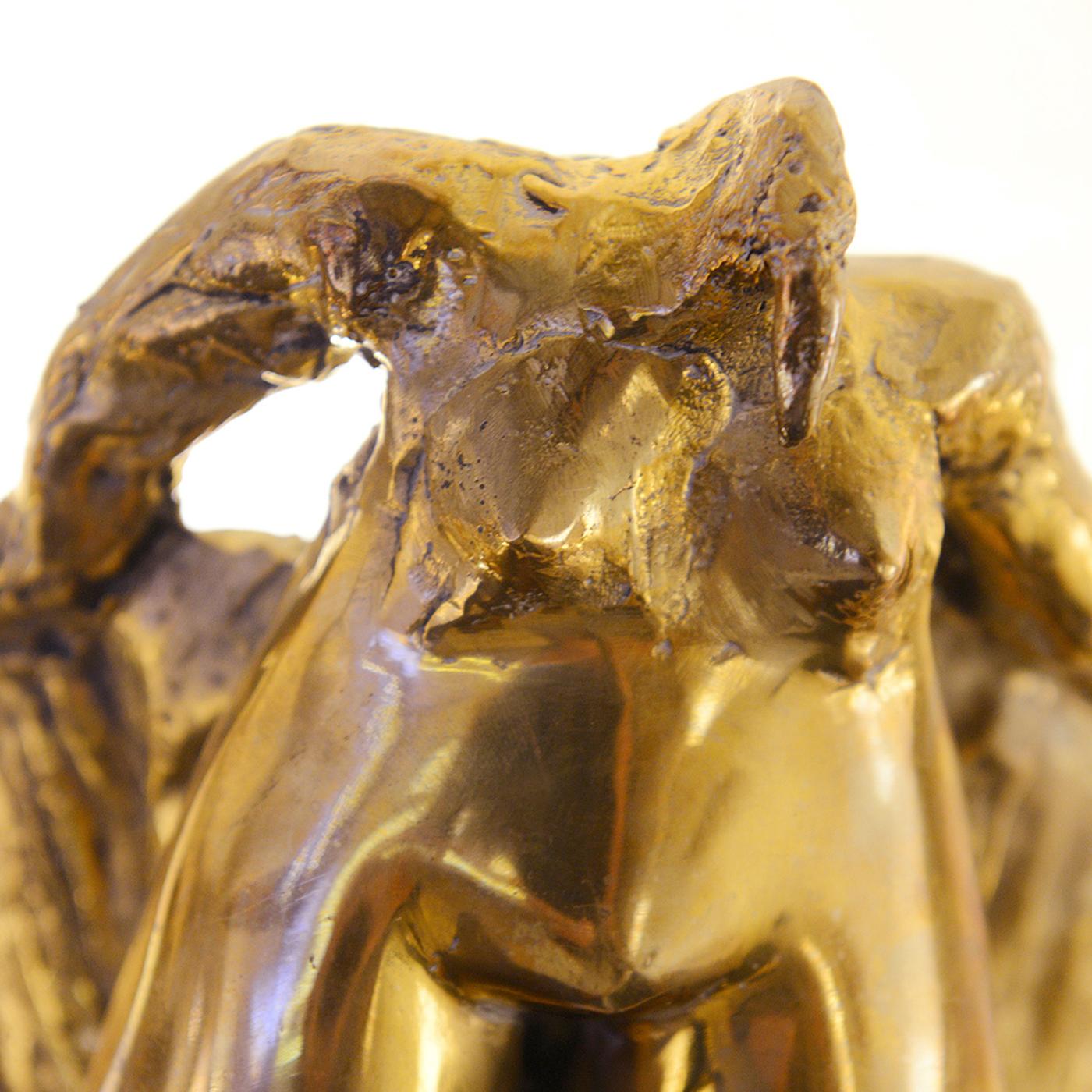 Contemporary Legs Bronze Wall Lamp For Sale