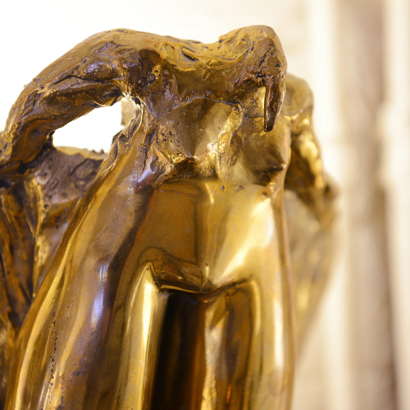 Legs Bronze Wall Lamp For Sale 2