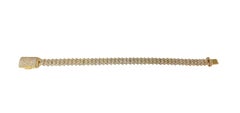 Bracciale da donna A Link Cubano in oro giallo 10k