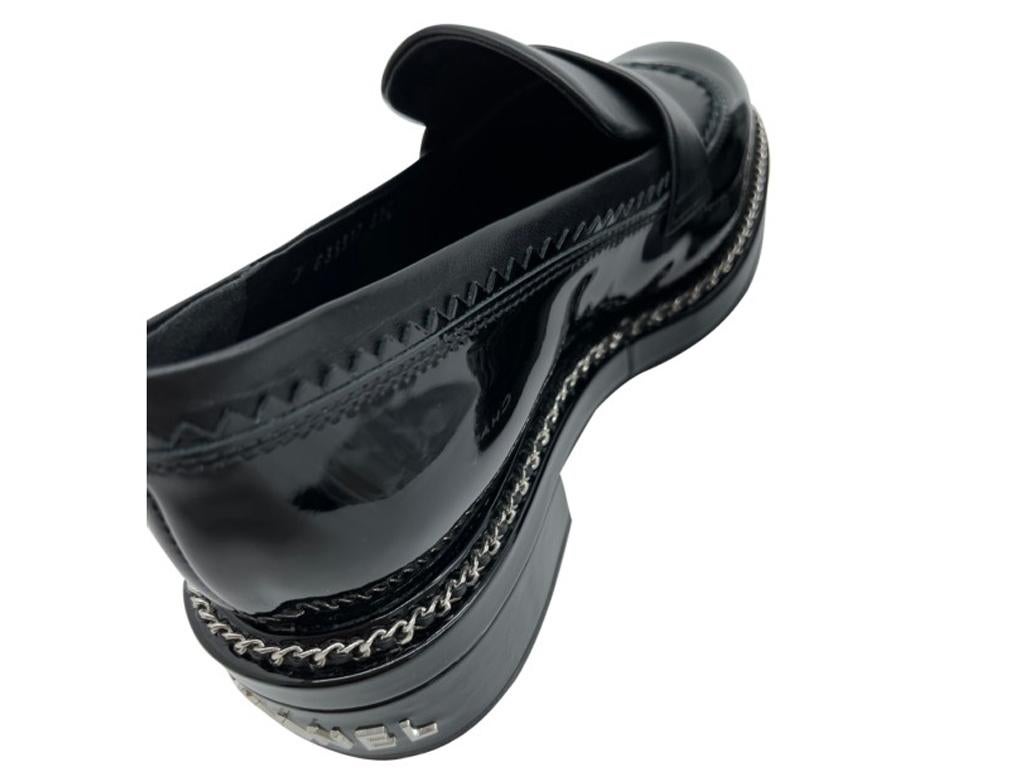 women's chanel black shoes