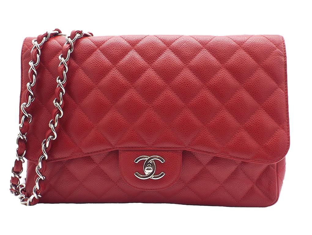 WOMENS DESIGNER Chanel Classic Jumbo Flap For Sale 1