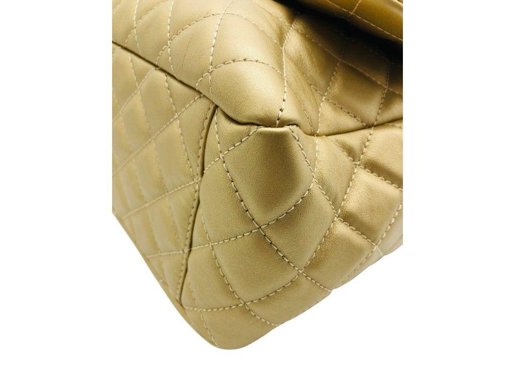 Brown Women's Designer Chanel Classic XXL Travel Flap Bag For Sale