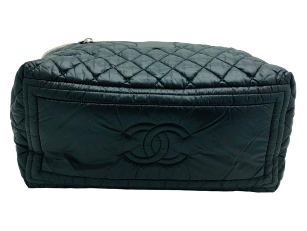 WOMENS DESIGNER Chanel Coco Cocoon Shopper Beige Black For Sale 1