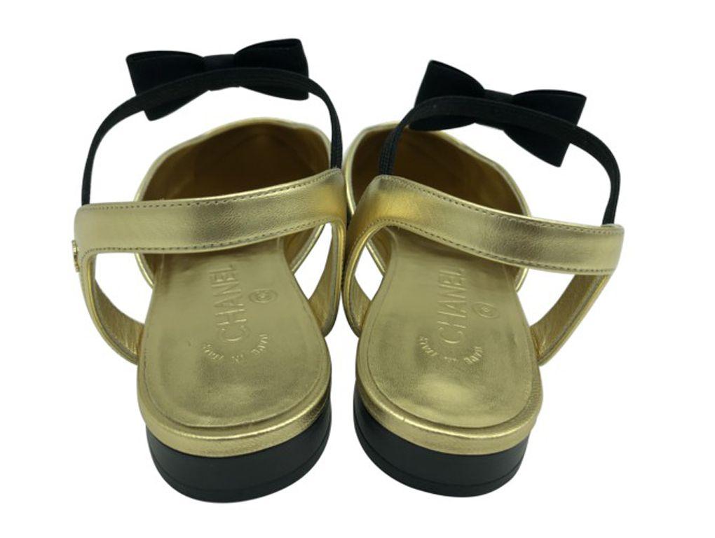 chanel bow shoes