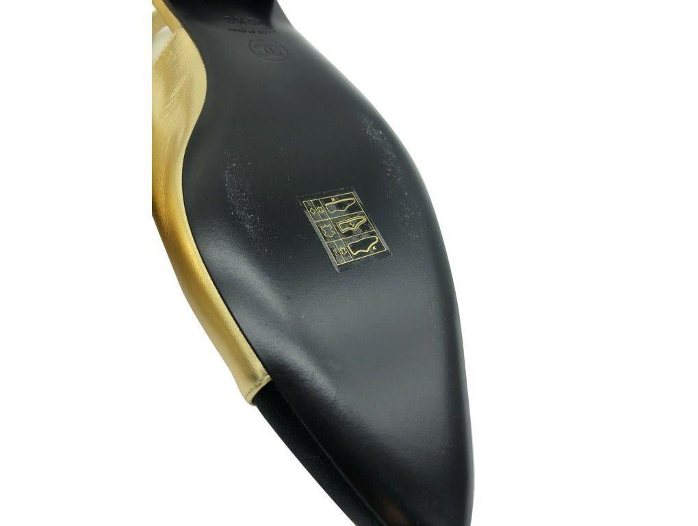 Women's Designer Chanel Flat Ankle Bow Shoes In New Condition For Sale In London, GB