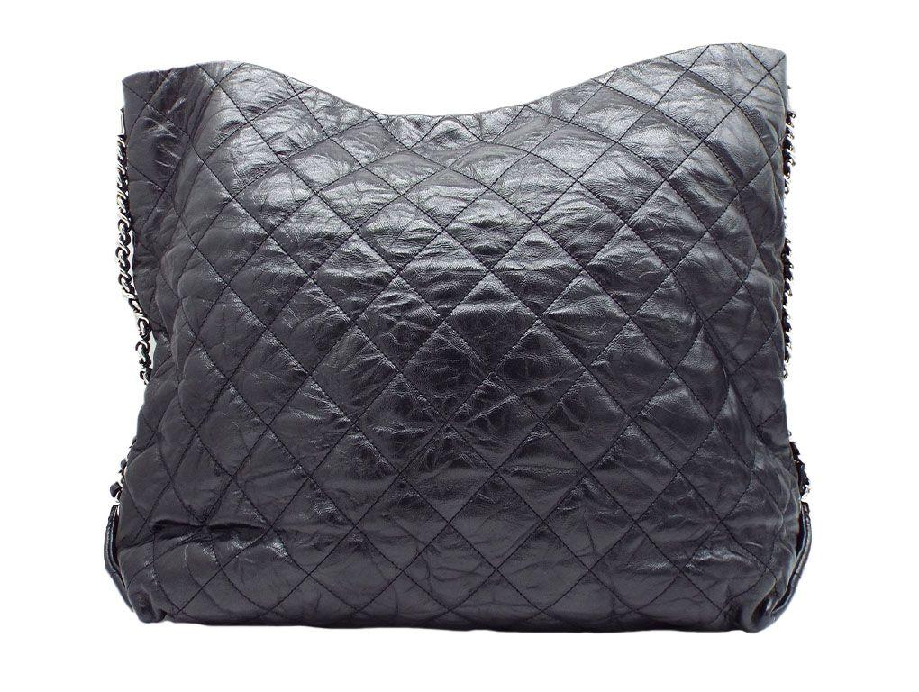 Black WOMENS DESIGNER Chanel Large Tote Bag For Sale