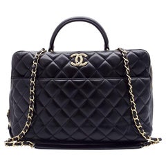 WOMENS DESIGNER Chanel Large Trendy Bowling Bag