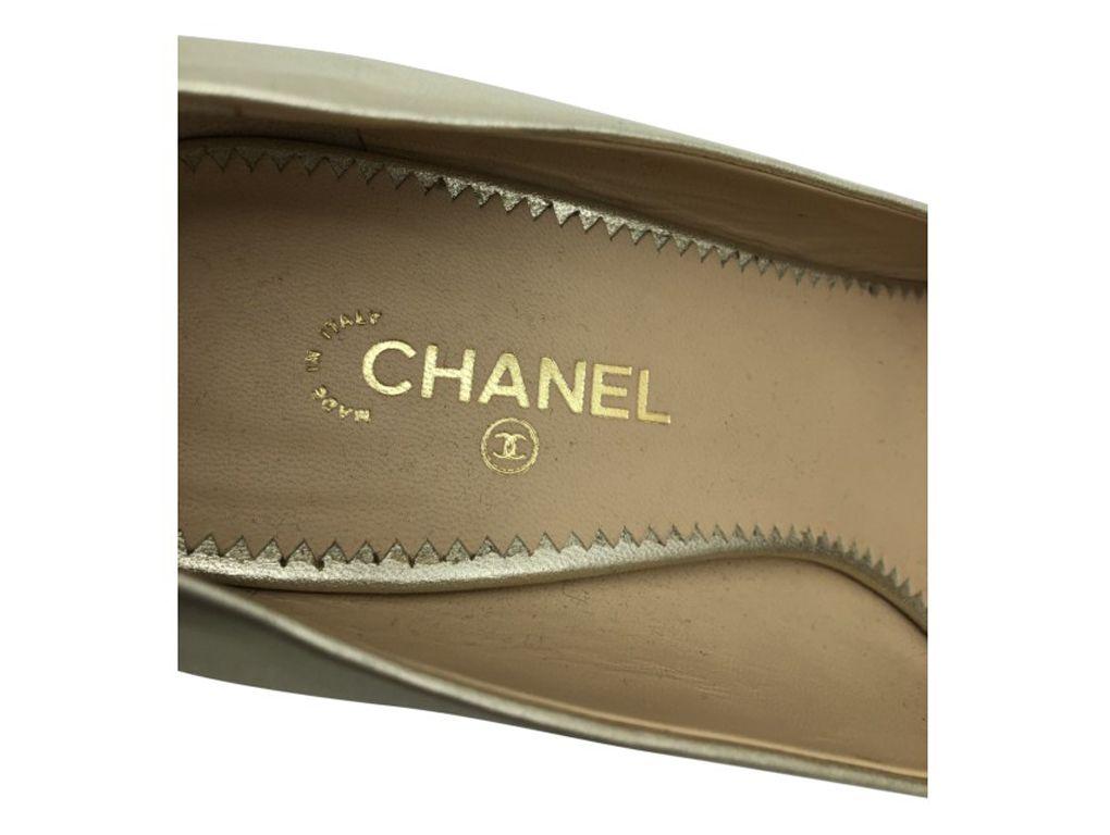 Women's Womens Designer Chanel Pointed Heeled Shoe For Sale