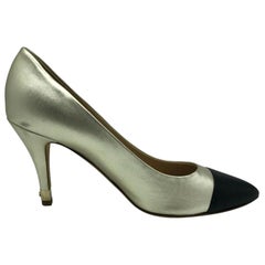 Womens Designer Chanel Pointed Heeled Shoe