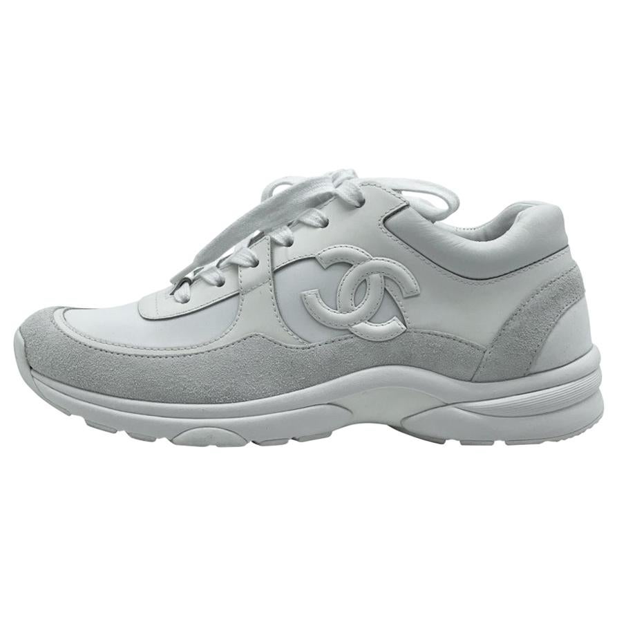 Chanel Womens Sneakers - 11 For Sale on 1stDibs  women's chanel sneakers, chanel  sneakers women's, chanel trainers womens