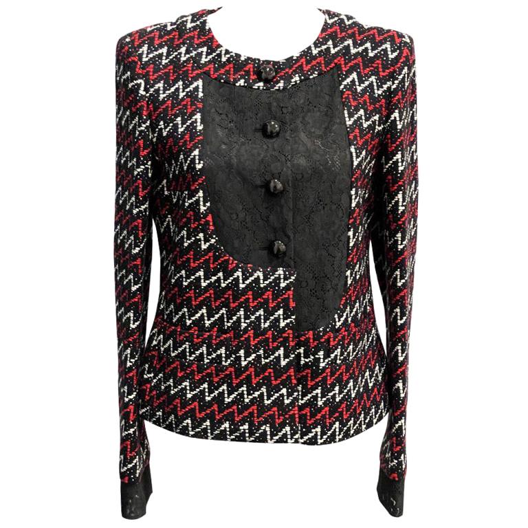 Womens Designer Chanel Tweed Jacket For Sale