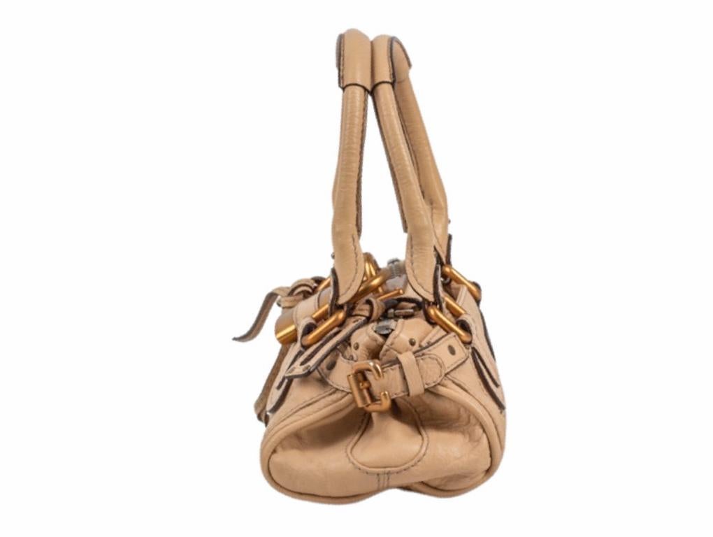 Womens Designer CHLOE MINI PADDINGTON SATCHEL BAG In Good Condition For Sale In London, GB