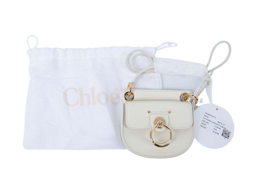 chloe tess bag white