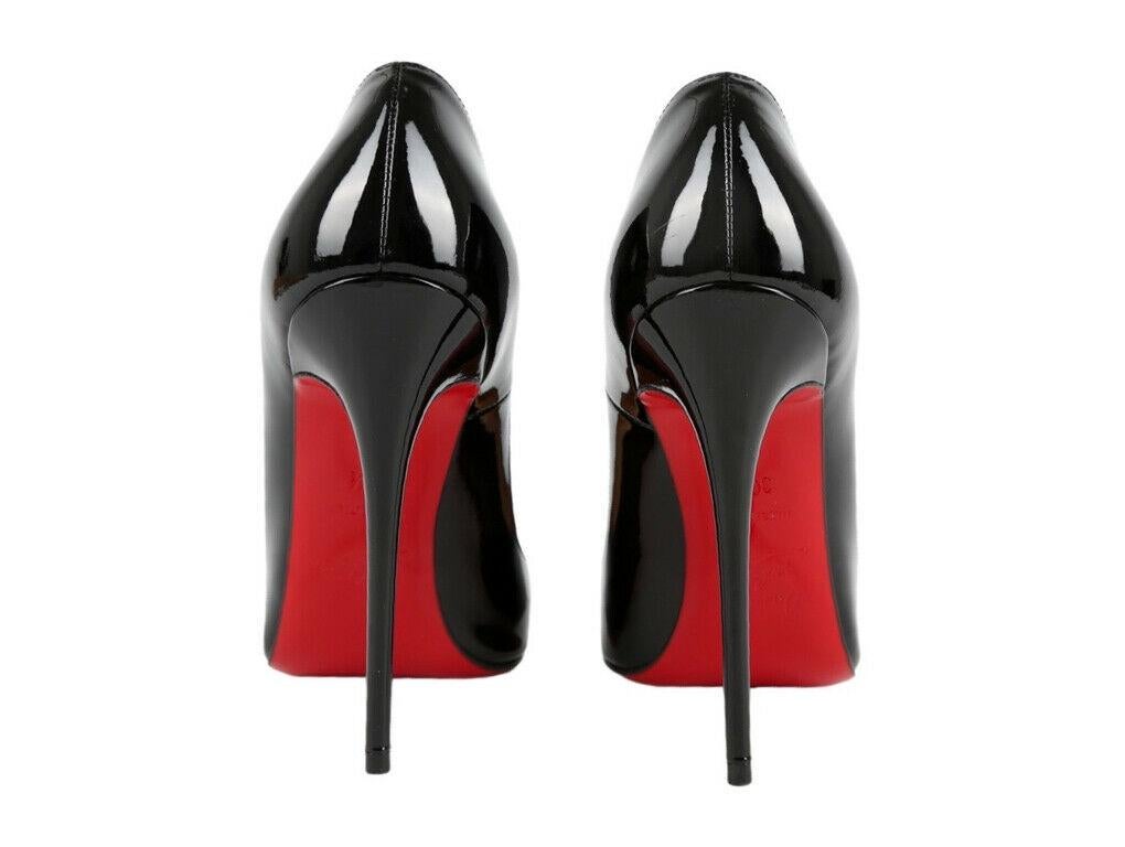 Womens Designer Christian Louboutin 120 So Kate Pointed Heeled Pumps In Excellent Condition In London, GB