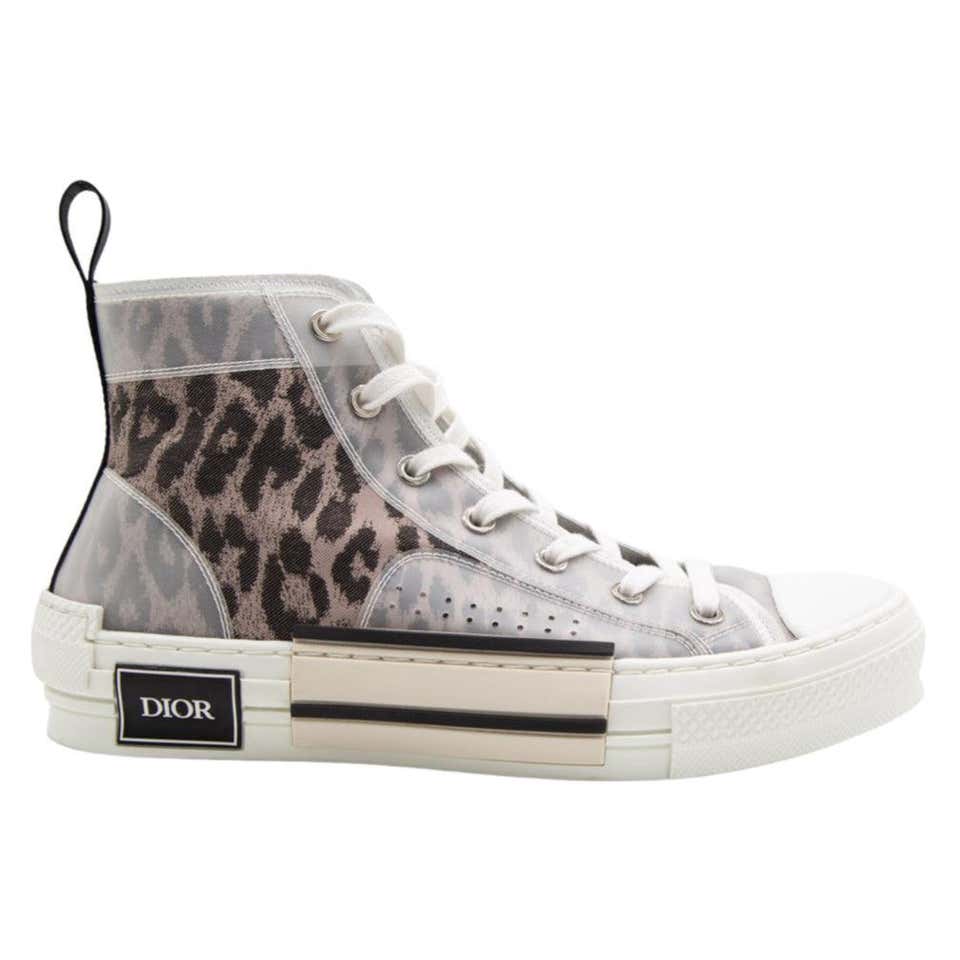 WOMENS DESIGNER Dior B23 Leopard Print For Sale at 1stDibs