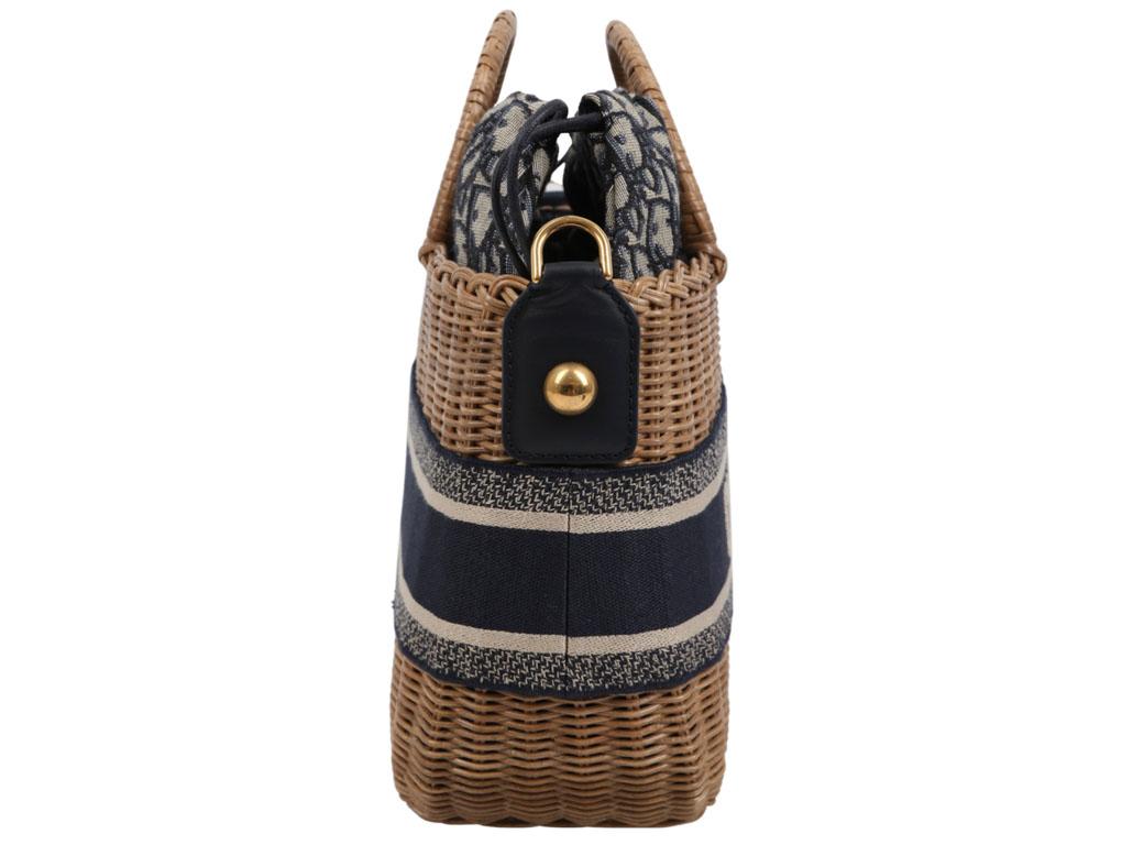 dior wicker basket bag price