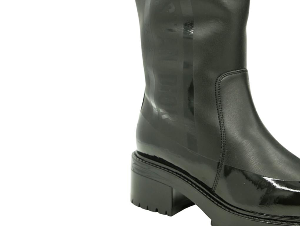 WOMENS DESIGNER Dior Greaser-D Boots Black In New Condition For Sale In London, GB