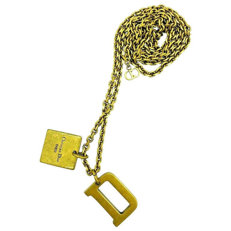 WOMENS DESIGNER Dior Revolution Charm Necklace For Sale at 1stDibs
