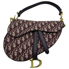 WOMENS DESIGNER Dior Saddle Bag Oblique