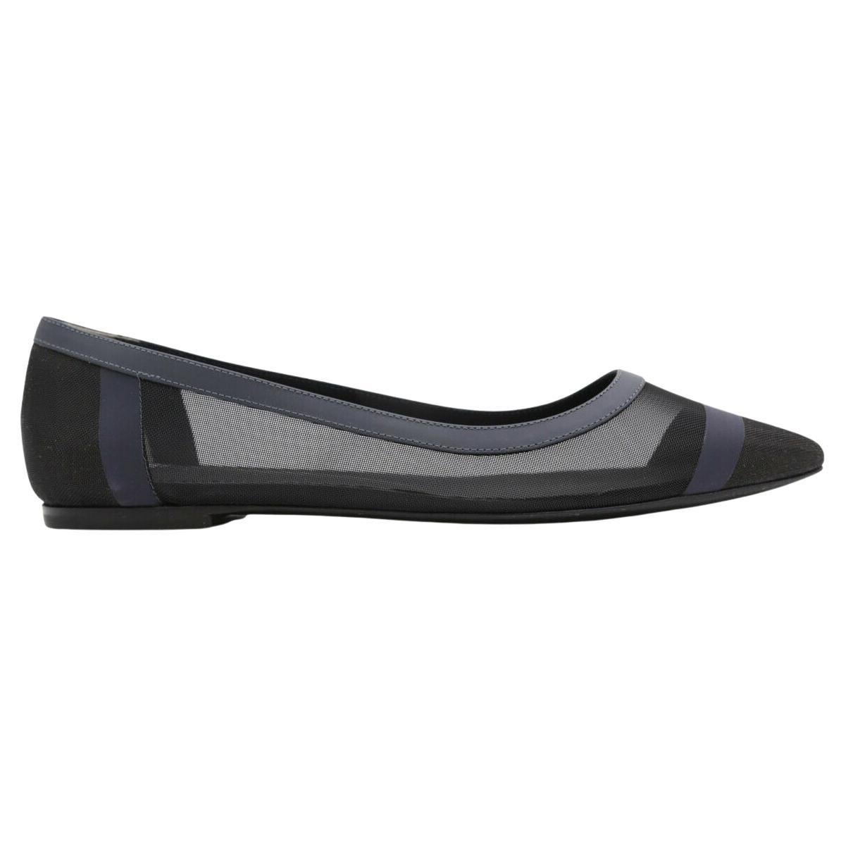 Womens Designer FENDI Collibri Pointed Flats For Sale