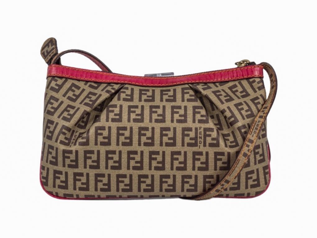 Designerin FENDI MINI POCHETTE BAG für Damen im Angebot 4
