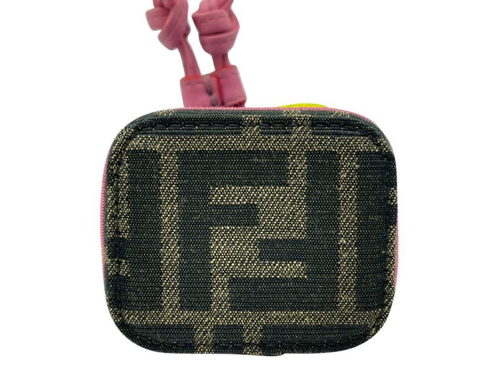 WOMENS DESIGNER Fendi Mon Tresor Micro Bucket Bag Charm - R In New Condition For Sale In London, GB