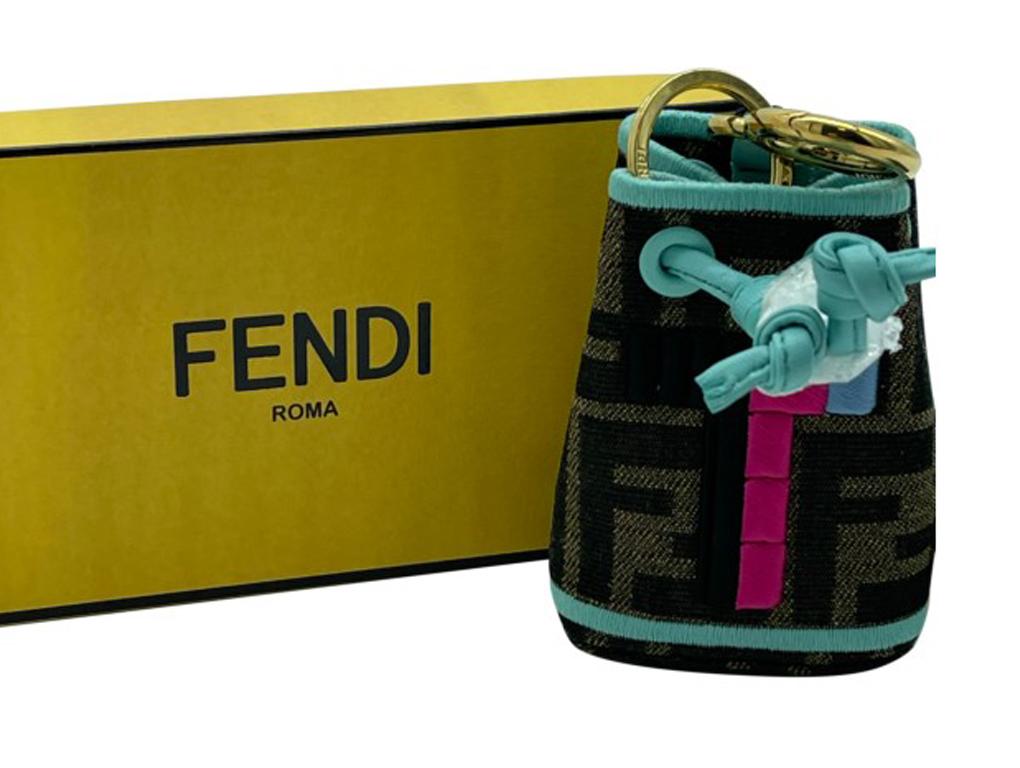 Women's or Men's WOMENS DESIGNER Fendi Mon Tresor Micro Bucket Bag Charm - T For Sale