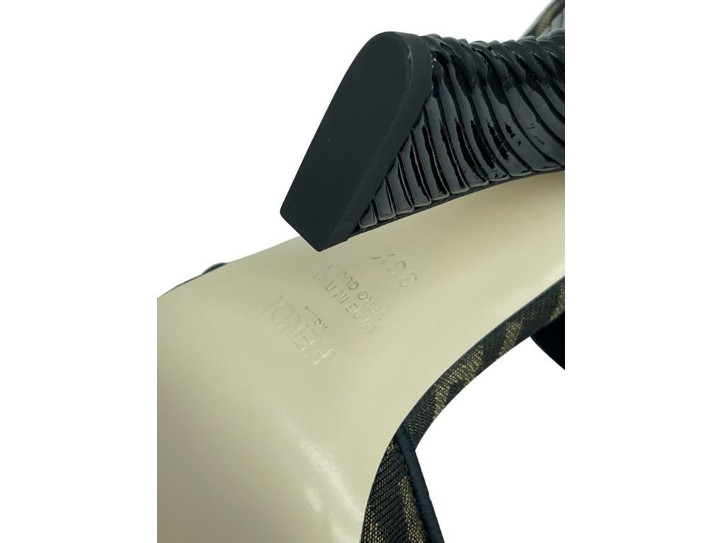 Womens Designer Fendi Slingback Heel For Sale 1
