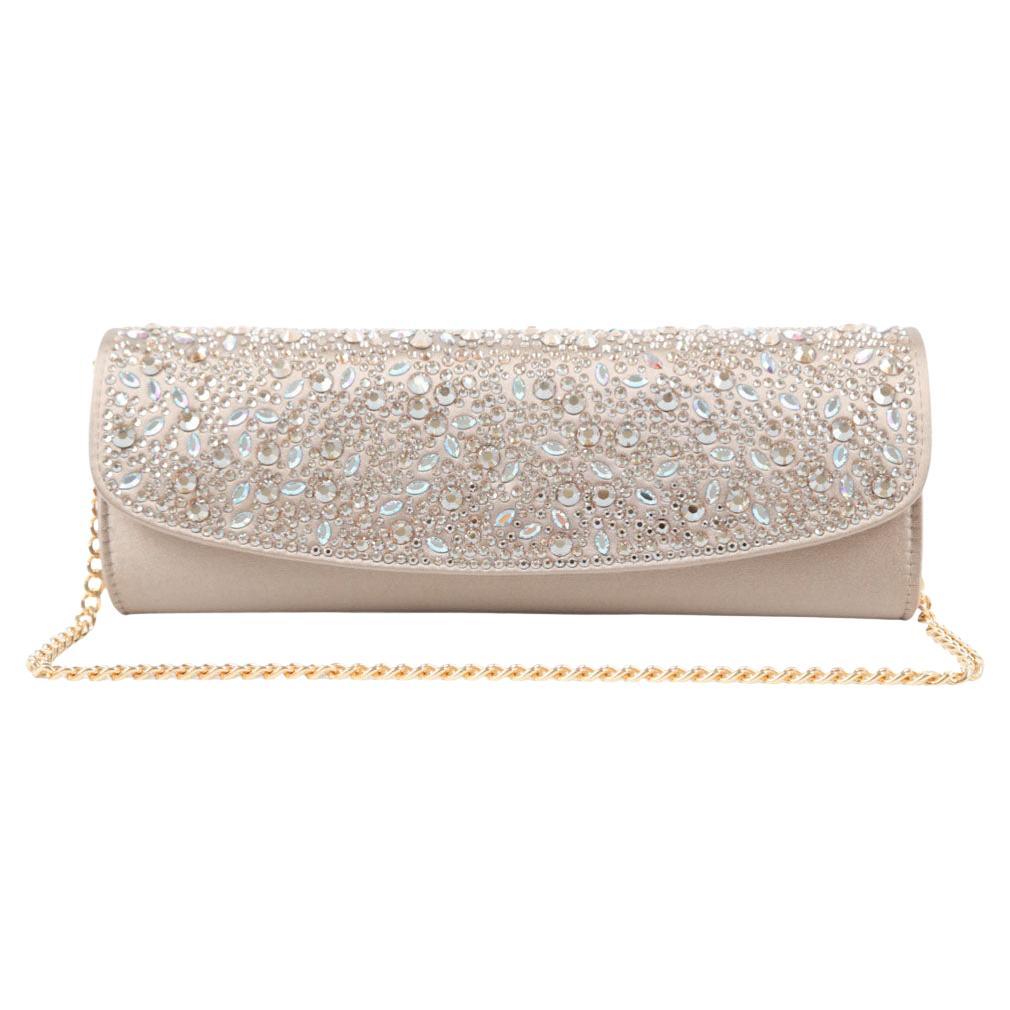 WOMENS DESIGNER Gina Amy Clutch with Chain