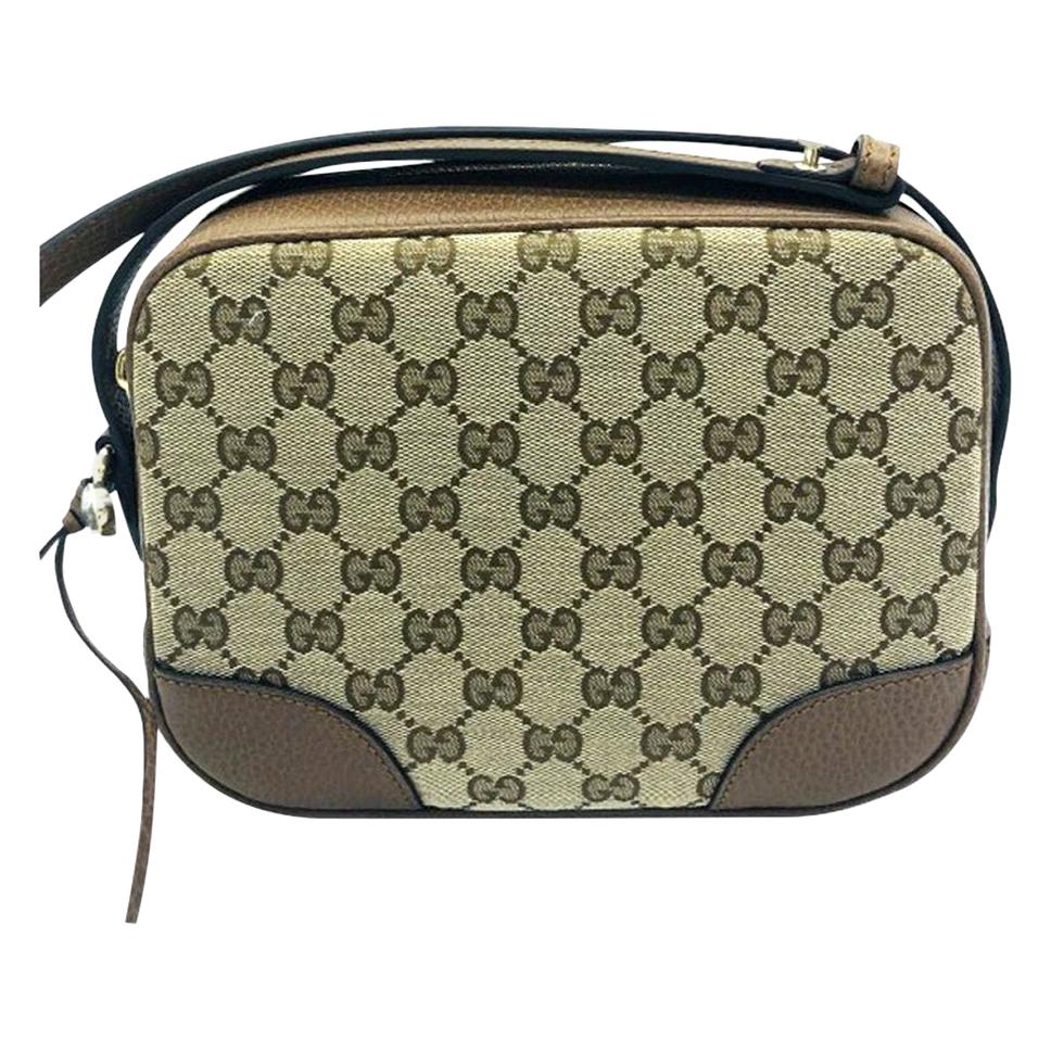 Gucci Interlocking GG Small Crossbody BagCream leather New For Sale
