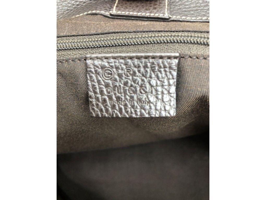 Womens Designer Gucci Crystal Canvas Tote For Sale 6