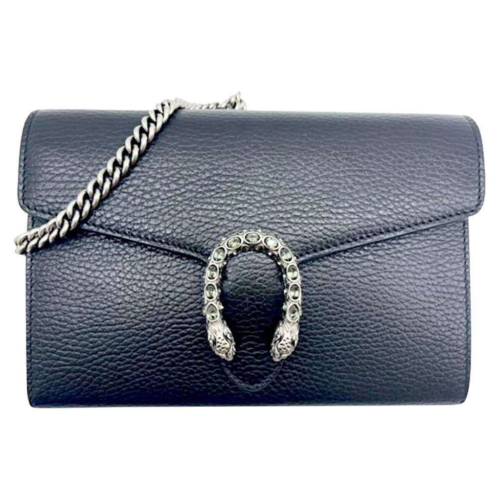 Womens Designer Gucci Dionysus Mini Chain Bag
